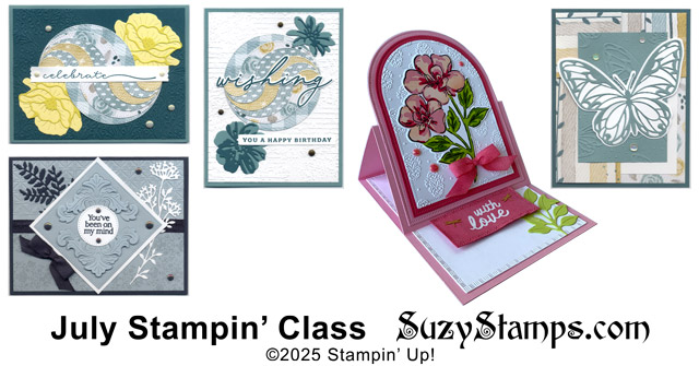 2025 July Stampin' Class